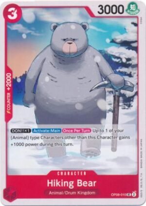 Hiking Bear - OP08-010 - Uncommon
