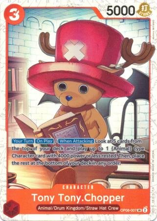 Tony Tony.Chopper - OP08-007 - Super Rare