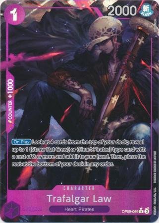 Trafalgar Law (Parallel) - OP09-069 - Rare Foil
