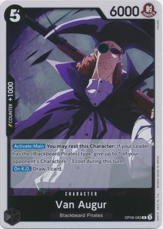 Van Augur - OP09-083 - Rare Foil