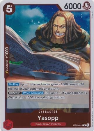 Yasopp - OP09-013 - Rare Foil