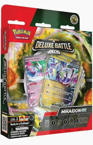 Pokemon TCG: EX Deluxe Battle deck Miraidon (INGLES)