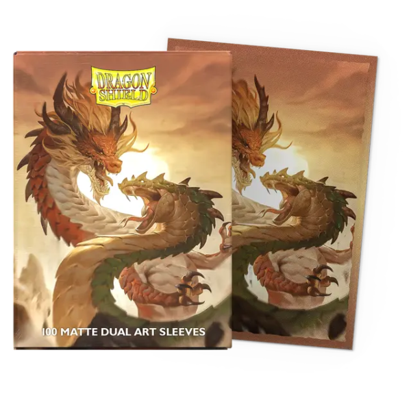 Dragon Shield Matte Dual Art Sleeves - Wood Snake 2025