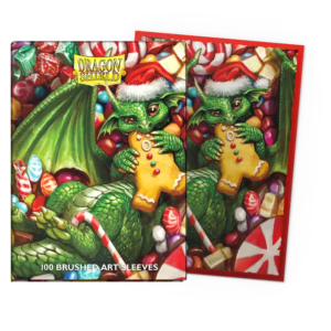 Dragon Shield Brushed Art Sleeves - Christmas 2024