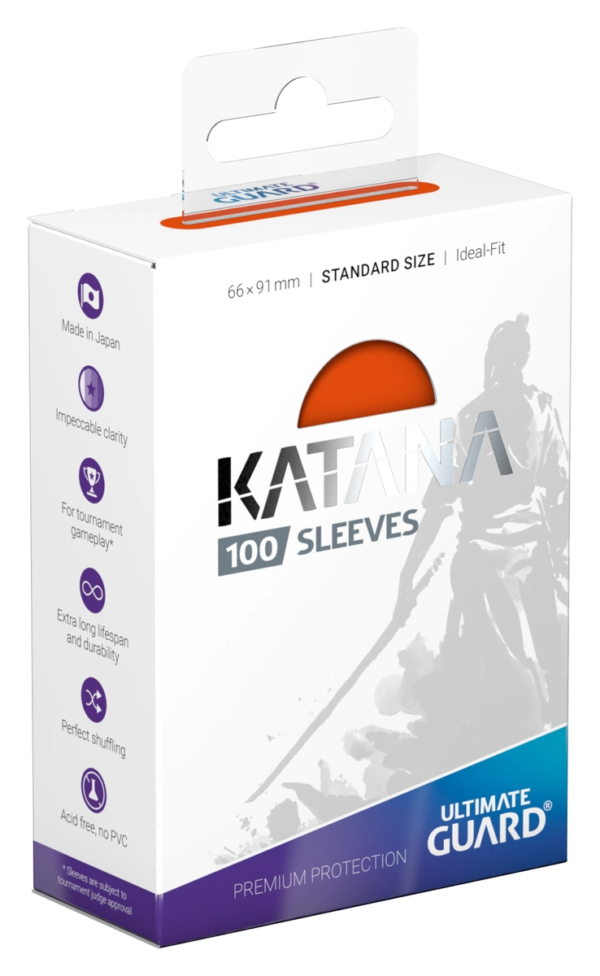 Sleeves Katana Orange