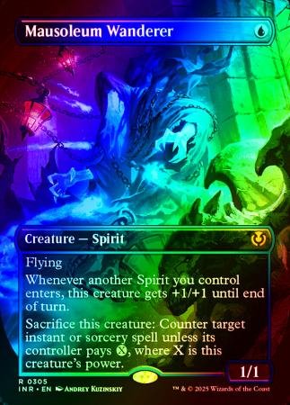 Mausoleum Wanderer (Borderless) - 0305 - Foil