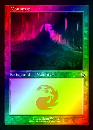Mountain (295) (Retro Frame) - 0295 - Foil