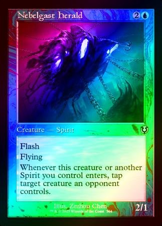 Nebelgast Herald (Retro Frame) - 0364 - Foil