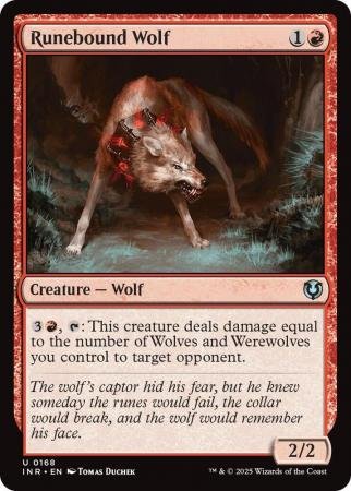 Runebound Wolf - 0168