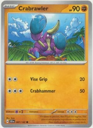 Crabrawler - 087/142 - Common
