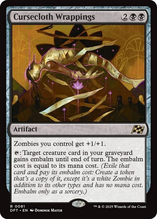 Cursecloth Wrappings (FOIL)