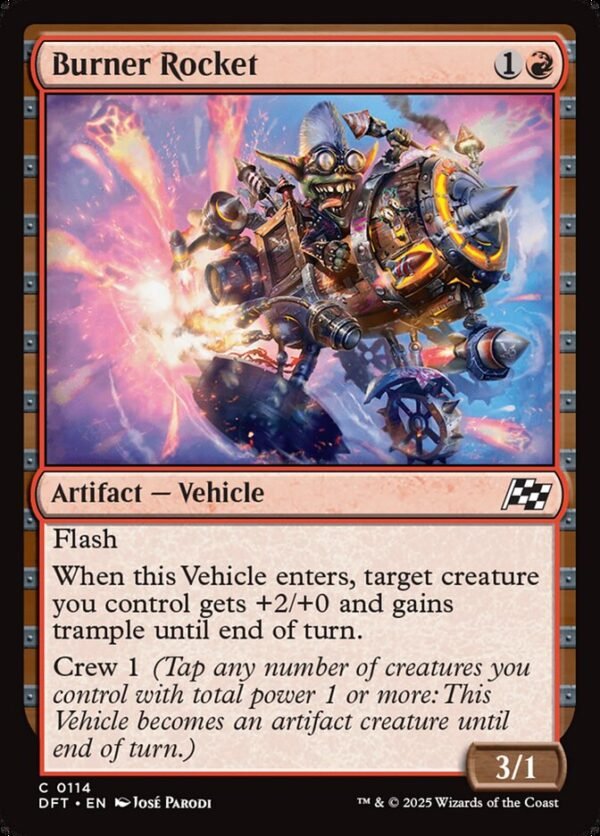 Burner Rocket (FOIL)