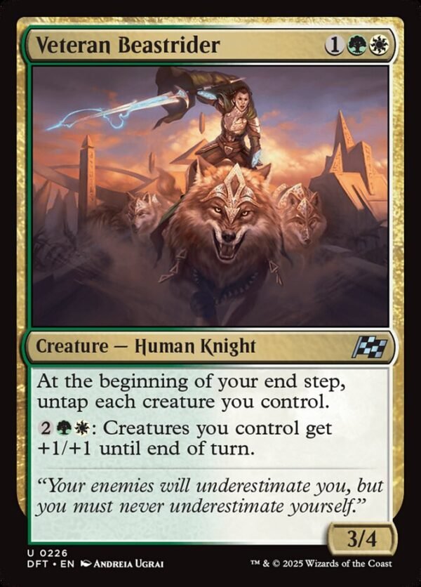 Veteran Beastrider (FOIL)