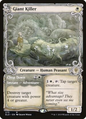 Giant Killer // Chop Down (Showcase FOIL)