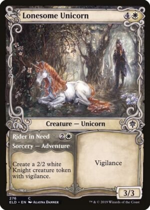 Lonesome Unicorn // Rider in Need (Showcase FOIL)