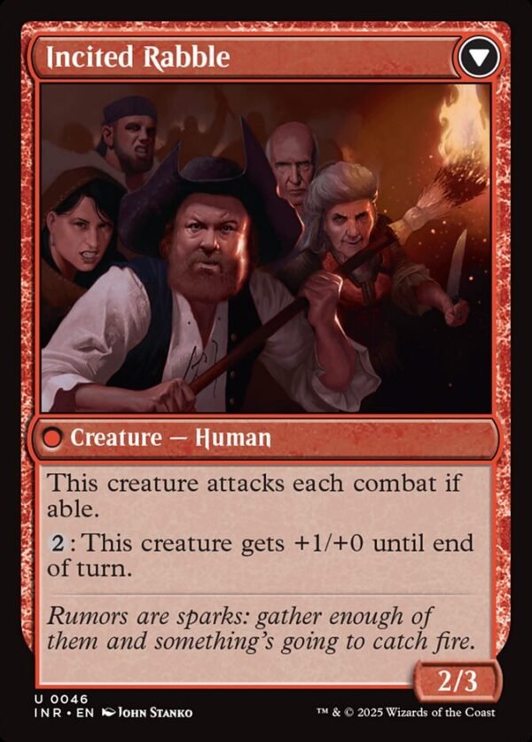 Town Gossipmonger // Incited Rabble - Imagen 2
