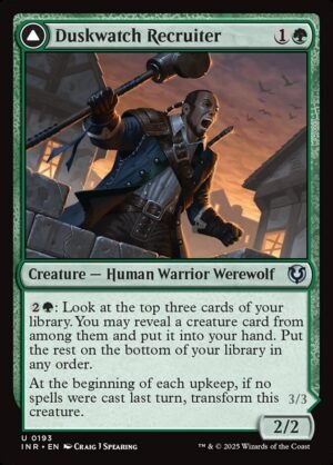 Duskwatch Recruiter // Krallenhorde Howler (FOIL)