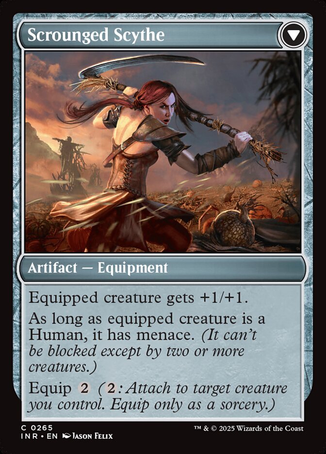 Harvest Hand // Scrounged Scythe (FOIL) - Imagen 2