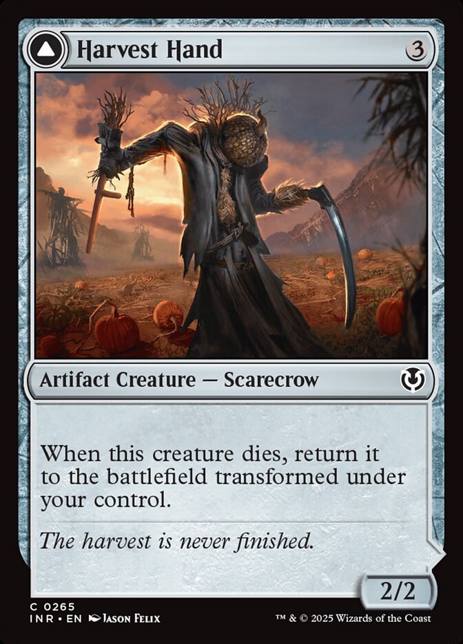 Harvest Hand // Scrounged Scythe (FOIL)