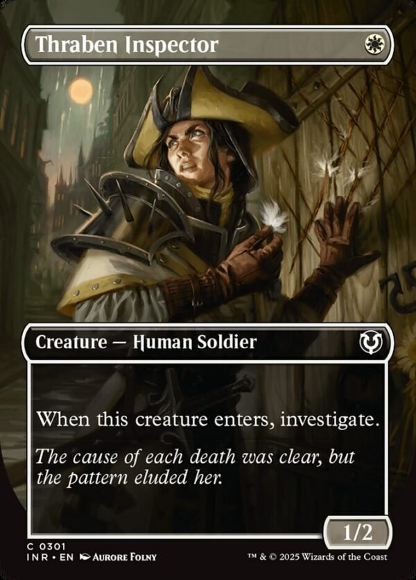 Thraben Inspector (Borderless FOIL)