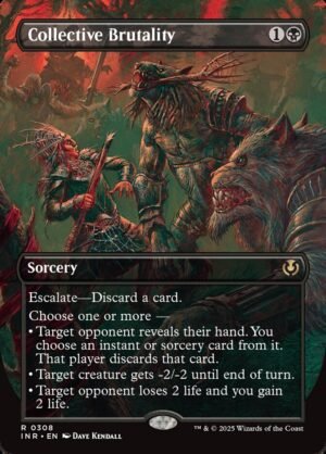 Collective Brutality (Borderless FOIL)