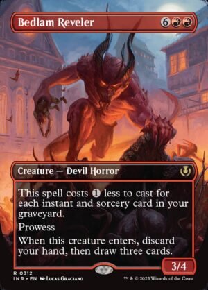 Bedlam Reveler (Borderless FOIL)
