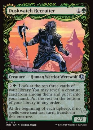 Duskwatch Recruiter // Krallenhorde Howler (Showcase FOIL)