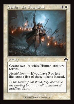 Gather the Townsfolk (Retro Frame FOIL)
