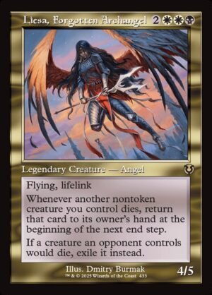 Liesa, Forgotten Archangel (Retro Frame)