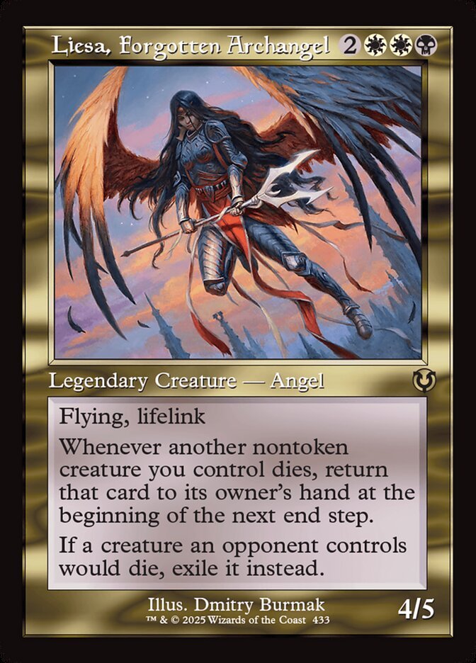 Liesa, Forgotten Archangel (Retro Frame)