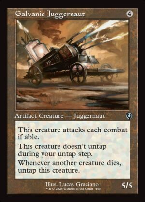 Galvanic Juggernaut (Retro Frame)