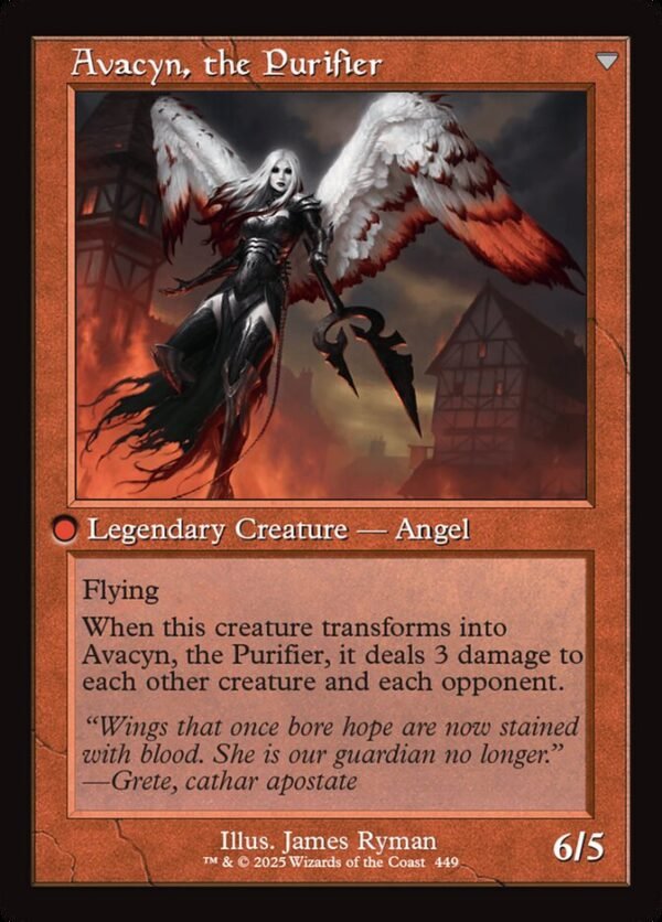 Archangel Avacyn // Avacyn, the Purifier (Retro Frame) - Imagen 2