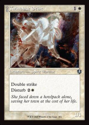 Twinblade Geist // Twinblade Invocation (Retro Frame FOIL)
