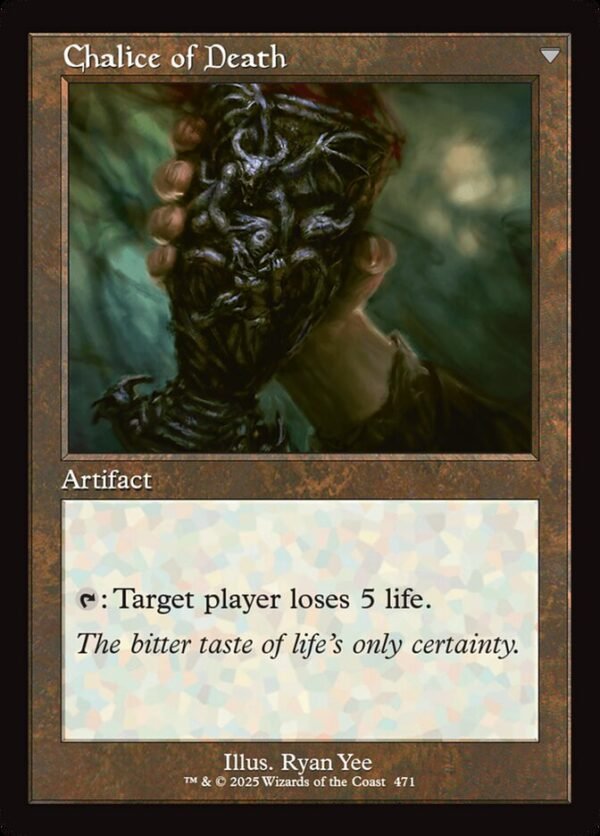 Chalice of Life // Chalice of Death (Retro Frame) - Imagen 2