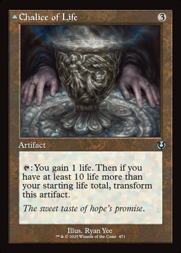 Chalice of Life // Chalice of Death (Retro Frame)