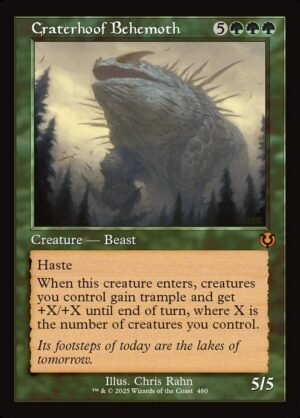 Craterhoof Behemoth (Retro Frame)