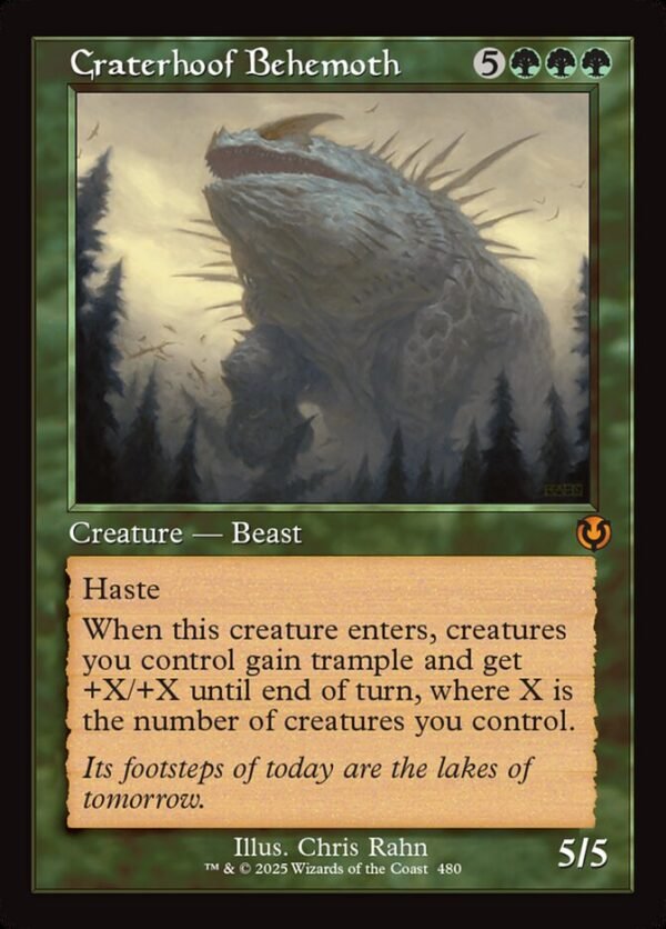 Craterhoof Behemoth (Retro Frame)