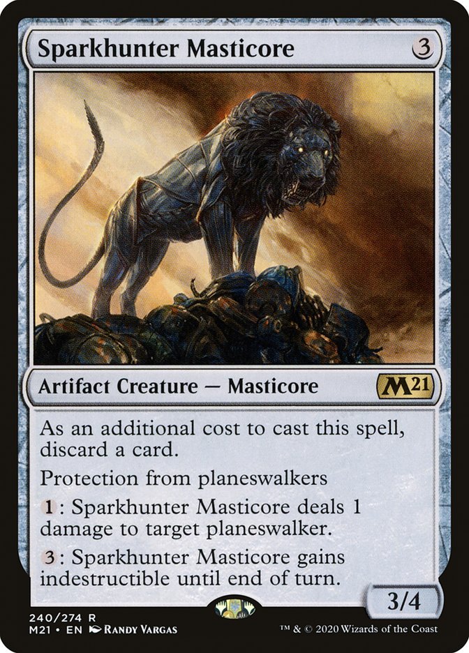 Sparkhunter Masticore (FOIL)