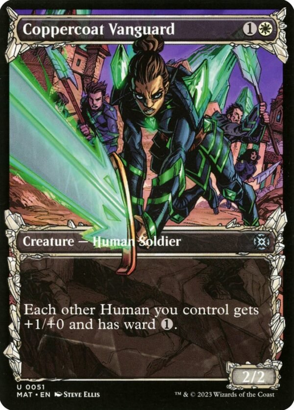 Coppercoat Vanguard (Showcase FOIL)