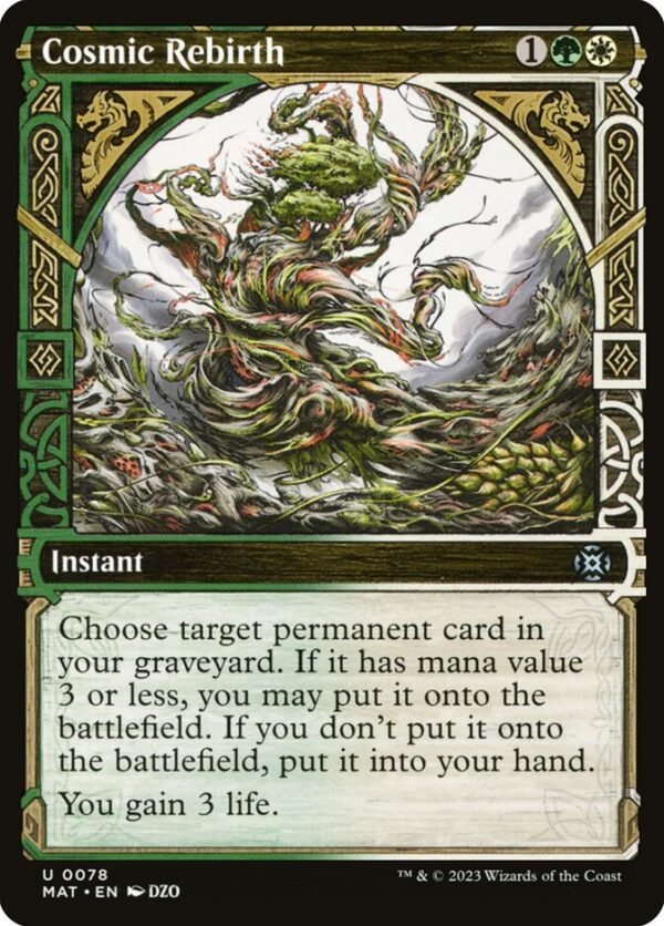 Cosmic Rebirth (Showcase FOIL)