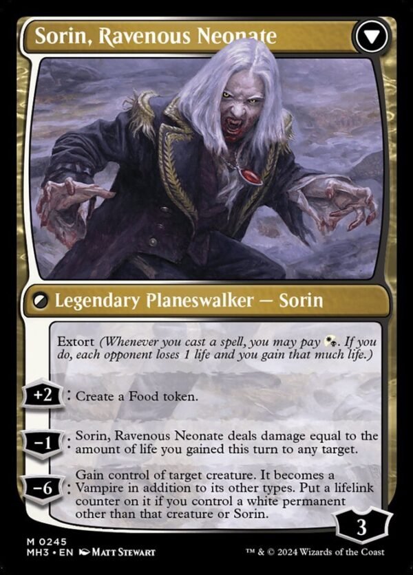 Sorin of House Markov // Sorin, Ravenous Neonate - Imagen 2