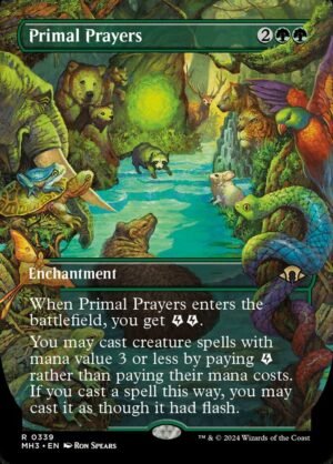 Primal Prayers (Borderless)