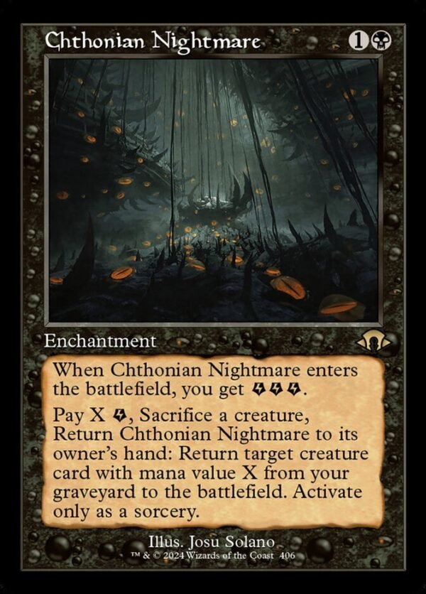 Chthonian Nightmare (Retro Frame)