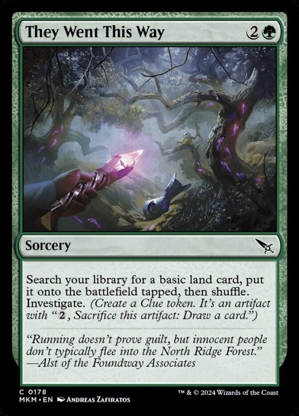 They Went This Way (FOIL)