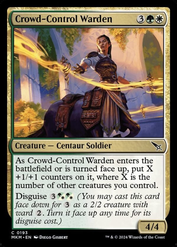 Crowd-Control Warden (FOIL)
