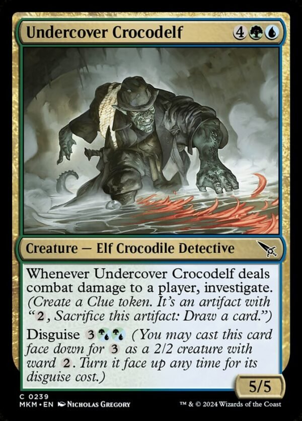 Undercover Crocodelf (FOIL)