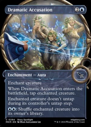 Dramatic Accusation (Showcase FOIL)