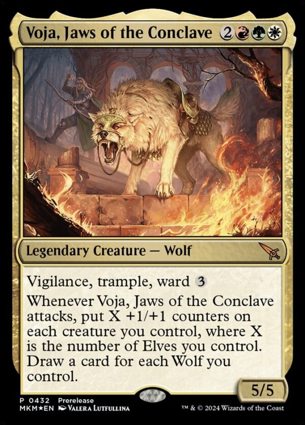 Voja, Jaws of the Conclave (Launch FOIL)