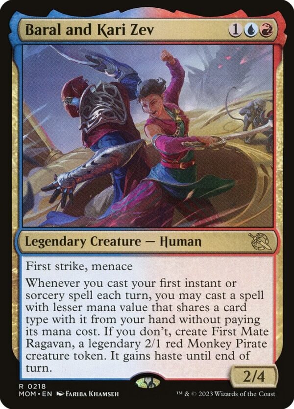 Baral and Kari Zev (FOIL)
