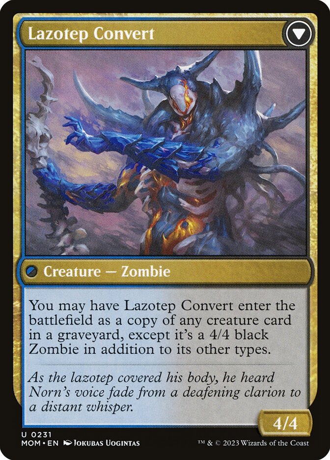 Invasion of Amonkhet // Lazotep Convert - Imagen 2